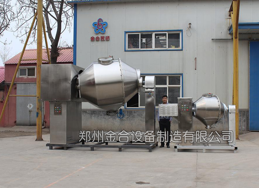 JHX3000雙運(yùn)動(dòng)制藥混合機(jī)運(yùn)送至山東客戶